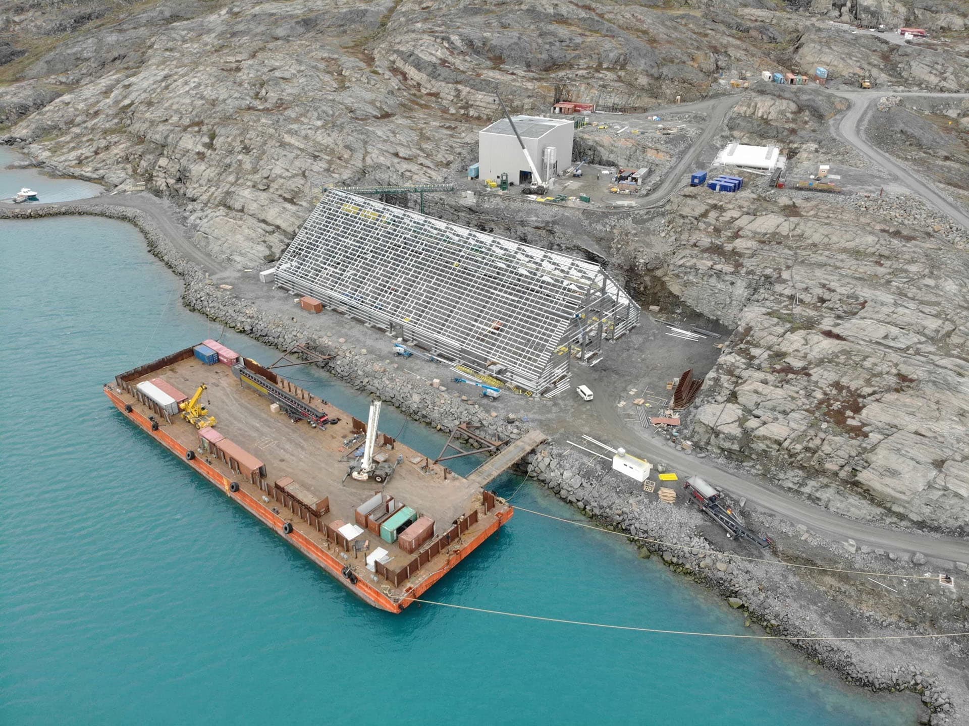 Pre-engineered Industrial Mining Metal Building - Mining Remote Header - min